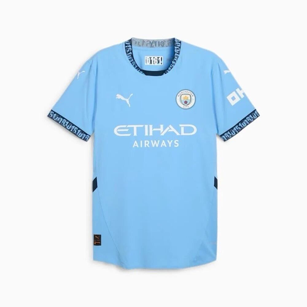 Manchester City Puma 2024/25 Mens Authentic Home Jersey Large 775050-01 NWT - Picture 1 of 10